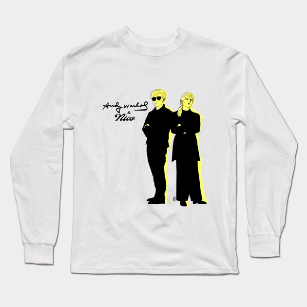 Andy & Nico Long Sleeve T-Shirt by giuliarenzi